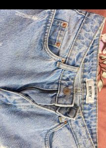 Ripped Wide Leg Jeans