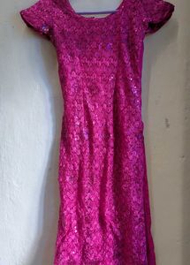 Sparkly Pink Party Dress