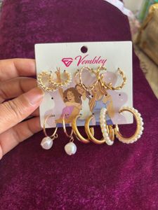 Combo Set Of Modern Earrings