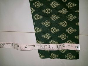 Decent Dark Green Kurti N Pant Set