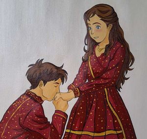 Ghibli Art Painting(Best Gift For Your loved Once)