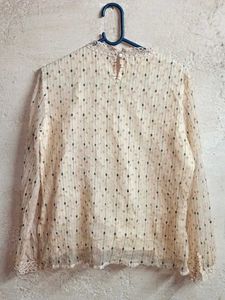 Ladies Lace Top Layered Multicolour