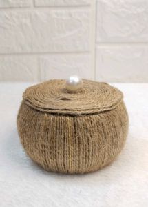 Handmade Jute Storage Box