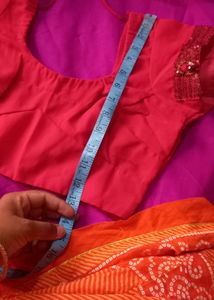 Pink Saree