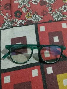 Green Frame Glasses