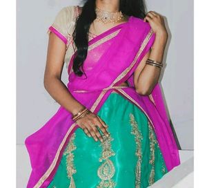 Beautiful Half Saree 🥻