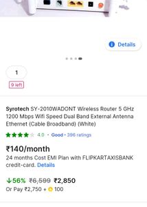 Syroteck SY-2010WADONT wireless Router