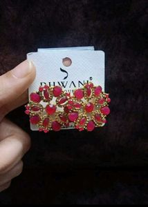 Dhvani Jewelry Pink Gold Earrings