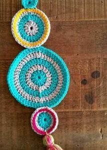 Boho Crochet Tassel Garland
