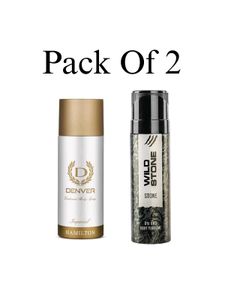 Combo Pack Of Denver & Wildstone Deodrant