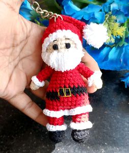 Cute Santa Keychain