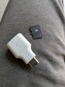 SanDisk 8GB Memory Card And Google OTG