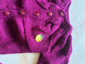 Knitted Baby Outfit - Cardigan Set