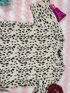 Animal Print Top