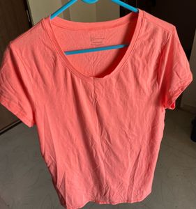 No Boundaries Coral Pink T-Shirt – Size XXL