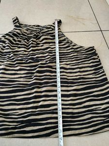 women new Zebra Print Halter Top
