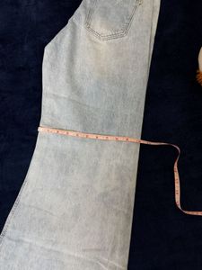 High waist flare jeans made with soft eco friendly
