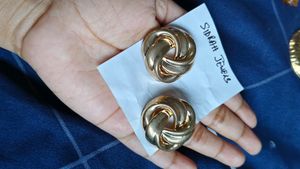 Golden Statement Earrings