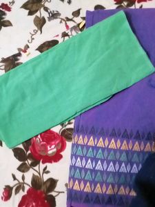 Purple Dress Material