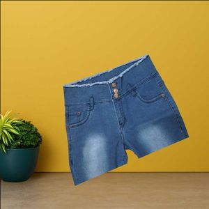 Women navy blue capri size 32 (O-78)