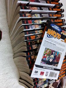 Naruto Manga Lot: Volumes 49-70