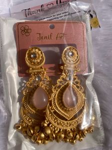 Elegant Gold-Tone Drop Earrings