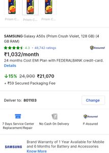 Samsung Galaxy A50s (Fixed Price)