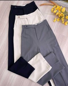 High-Waisted Trousers