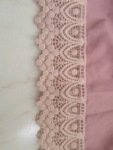 Elegant Pink Lace Top