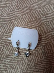 Dangling Silver Earrings