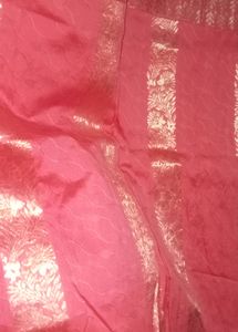 Baby Pink Colour Saree