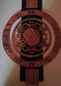 Wall Watch Mdf Wooden Sheet #frem