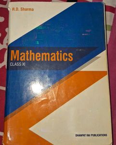 Class 11th RD SHARMA book