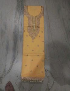Yellow Dress Material