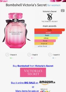 VS Bombshell 10ml sample
