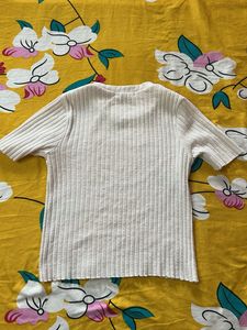 Ribbed Knit Tops - Set of 2, stretchable