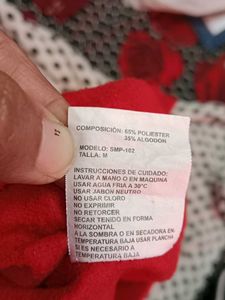 MOSCHINO Made In Italy Red Sweatshirt