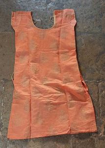Peach Salwar Kameez Set