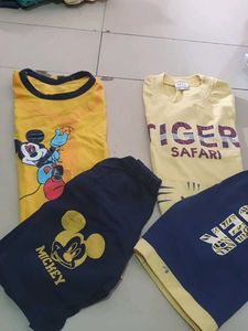 combo Cute Kids T-Shirt Set