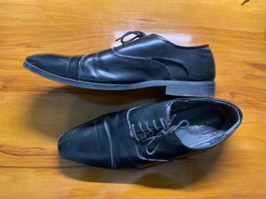 INVICTUS Men Black Formal Oxford Shoes