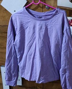 Lilac Pullover Sweatshirt