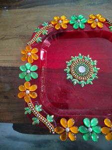 Decorative Pooja Thali