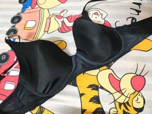 Heavily Padded Black Bra (Mostly U***)