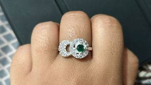 A pure silver ring