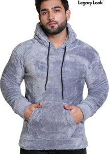 ✨Men’s Grey Wool Hoodie | Ultra-Soft ❄️