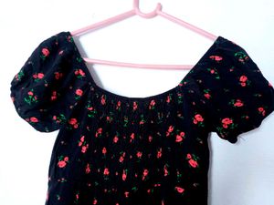Very Beautiful Subdued Floral Print Dress