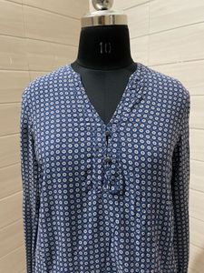 ESPRIT Patterned V-Neck Top