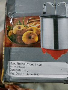 Medu vada Maker