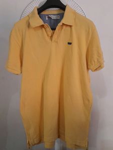 Levis Yellow Polo Shirt Sparingly Used Size 44