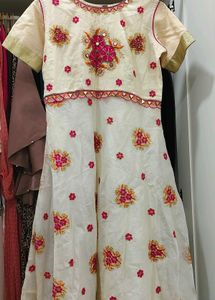 Embroidered frock